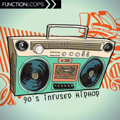 90s Infused Hiphop Sample Pack WAV MIDI Producer Market